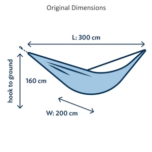 Ticket to the Moon Parachute Hammock 