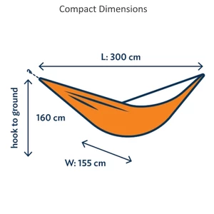 Ticket to the Moon Parachute Hammock 
