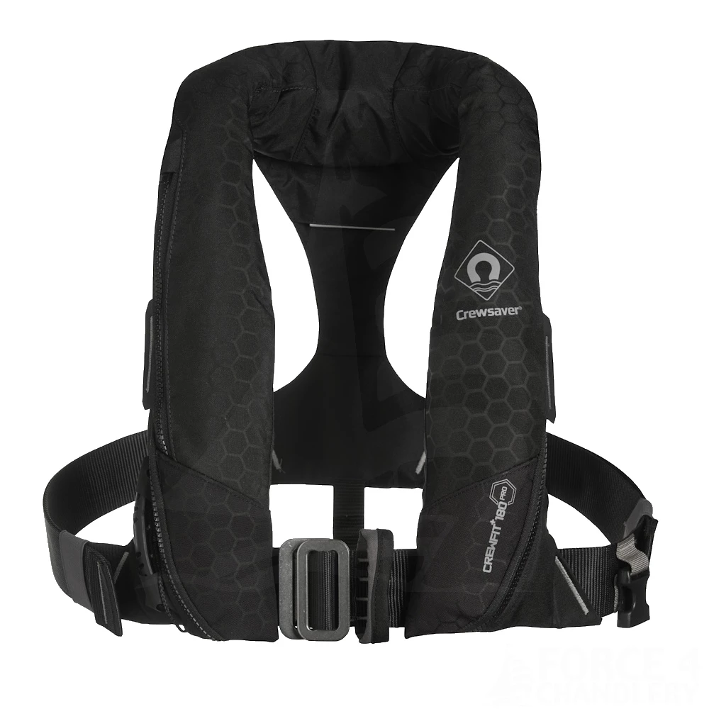 Crewsaver Crewfit Plus 180N Pro Auto/Harness Life Jacket with Hood & Light
