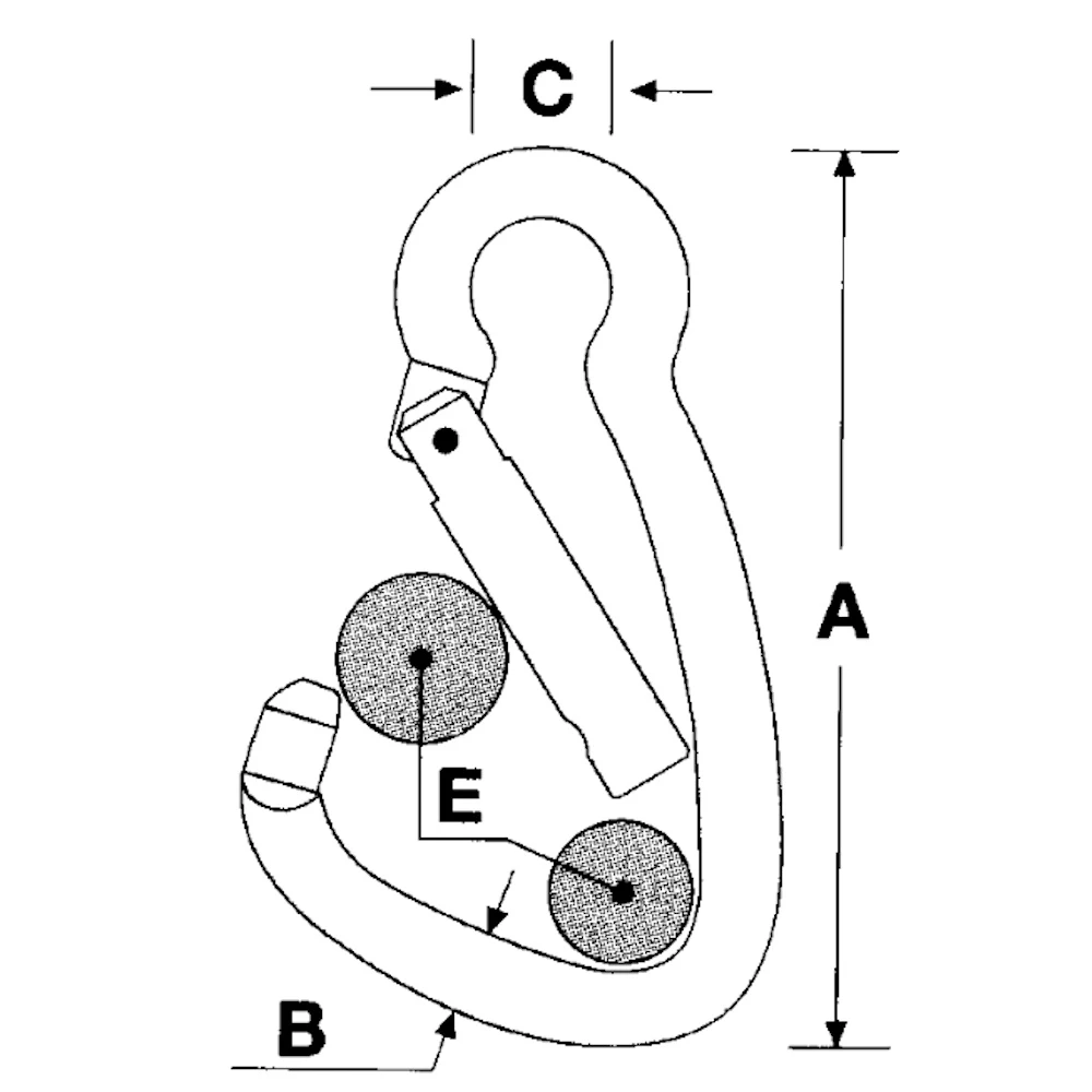 200mm Automatic Grab Mooring Hook