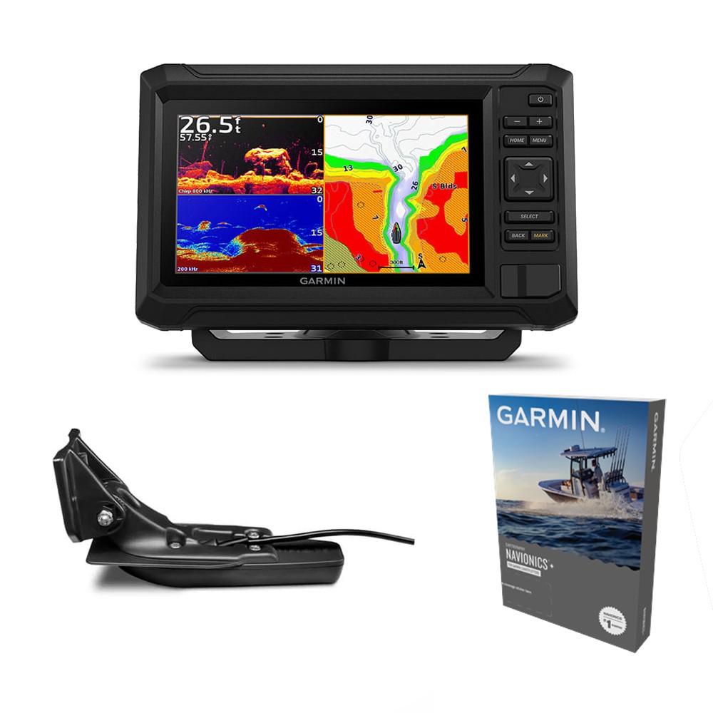 Damaged Box Echomap UHD2 Chartplotter Fishfinder Combo 72cv With GT20 Transducer