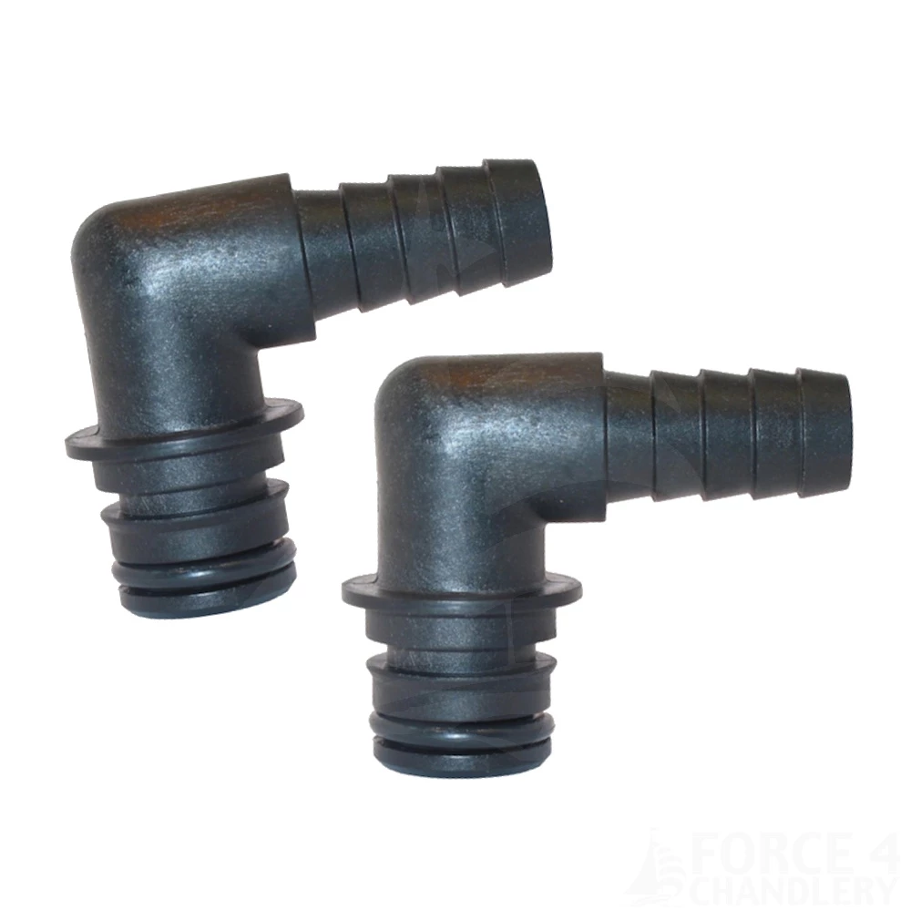 Jabsco Port Kit 90° Elbow 1/2