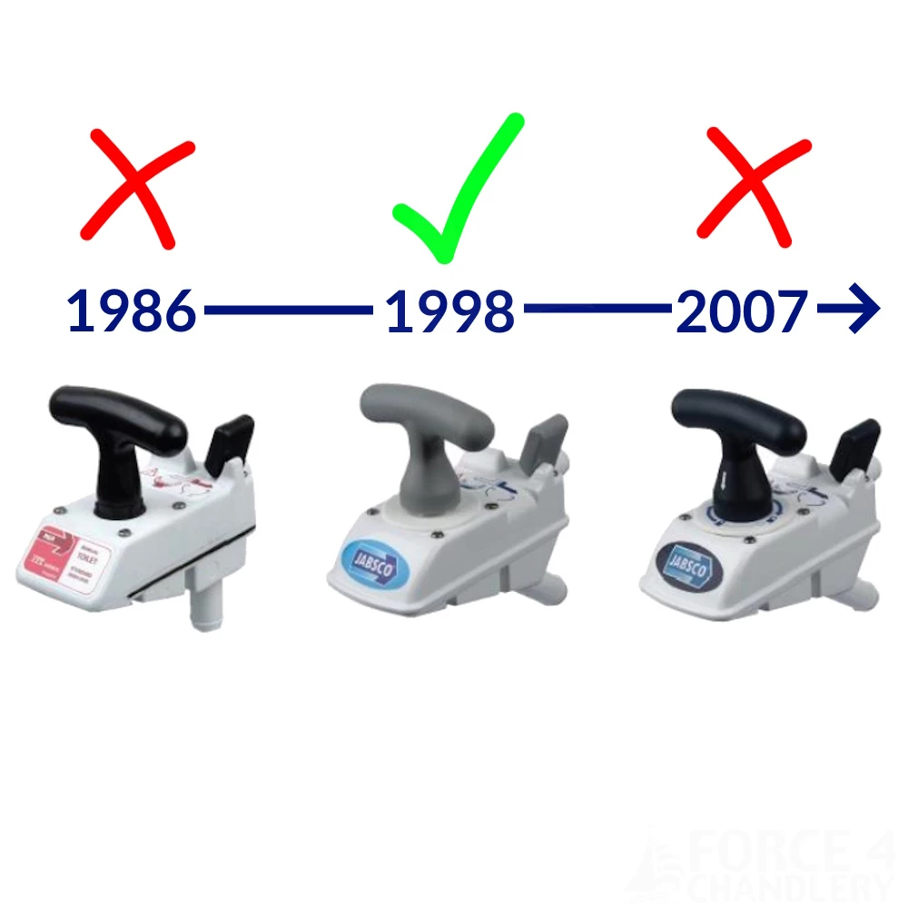 Spares Kit  2000 Series Manual Toilet (Grey Handle)