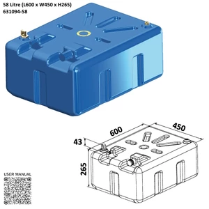 Force 4 Petrol Fuel Tank 