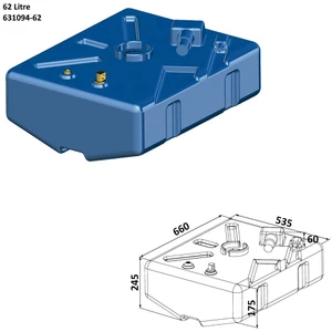 Force 4 Petrol Fuel Tank 