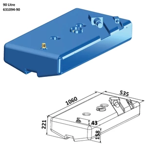 Force 4 Petrol Fuel Tank 