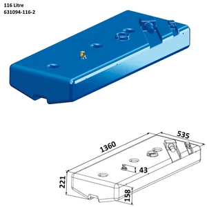 Force 4 Petrol Fuel Tank 