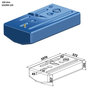 Force 4 Petrol Fuel Tank 