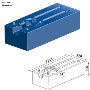 Force 4 Petrol Fuel Tank 