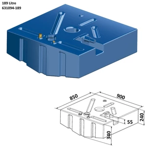 Force 4 Petrol Fuel Tank 