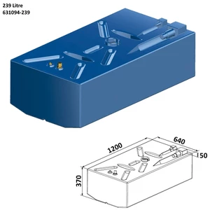 Force 4 Petrol Fuel Tank 