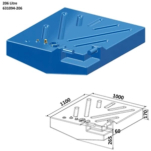 Force 4 Petrol Fuel Tank 