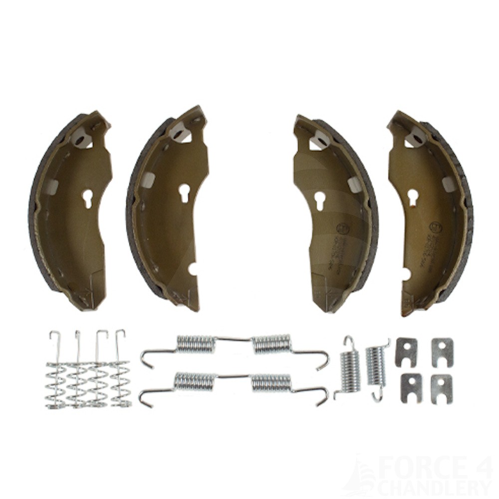 Trailer Brake Shoe Axle Set For ALKO 160×35 Drums