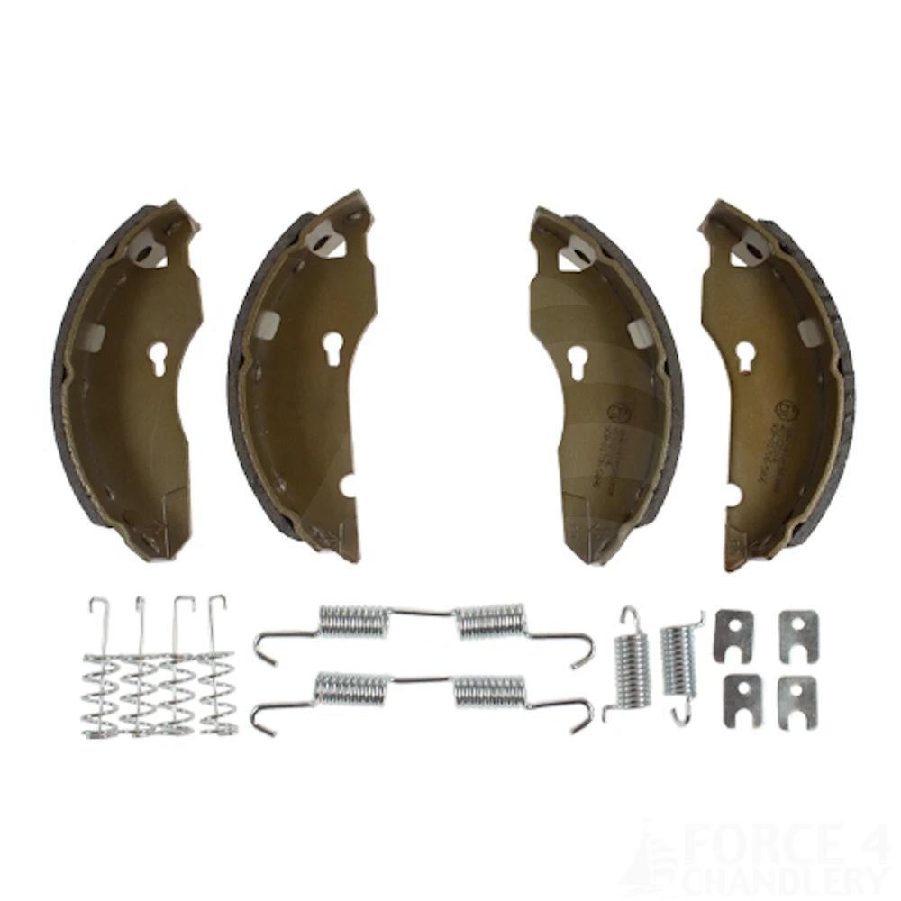 Maypole Trailer Brake Shoe Axle Set For ALKO 160×35 Drums 