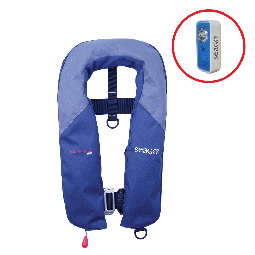 Seago Seaguard 165 Automatic Harness Life Jacket Blue 