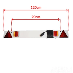 Maypole Trailer Lighting Board 120cm & 5m Cable