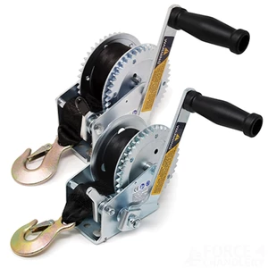 Maypole Trailer Winch With Strap and Hook 