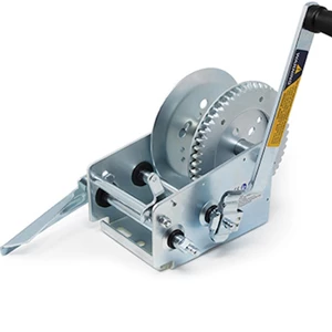 Maypole Heavy Duty 2-Speed Trailer Winch with Brake 1100kg