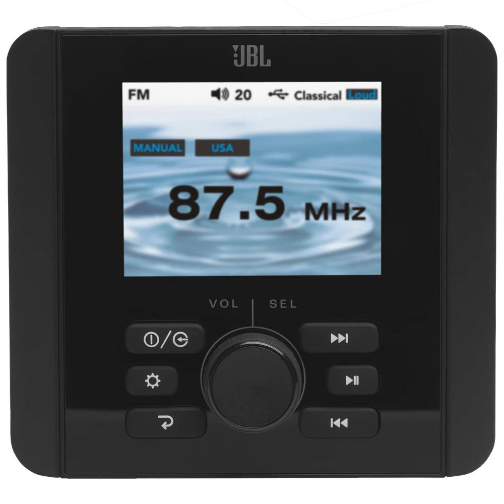 JAM5000N Marine Head Unit 2.8inch Colour NMEA 2000