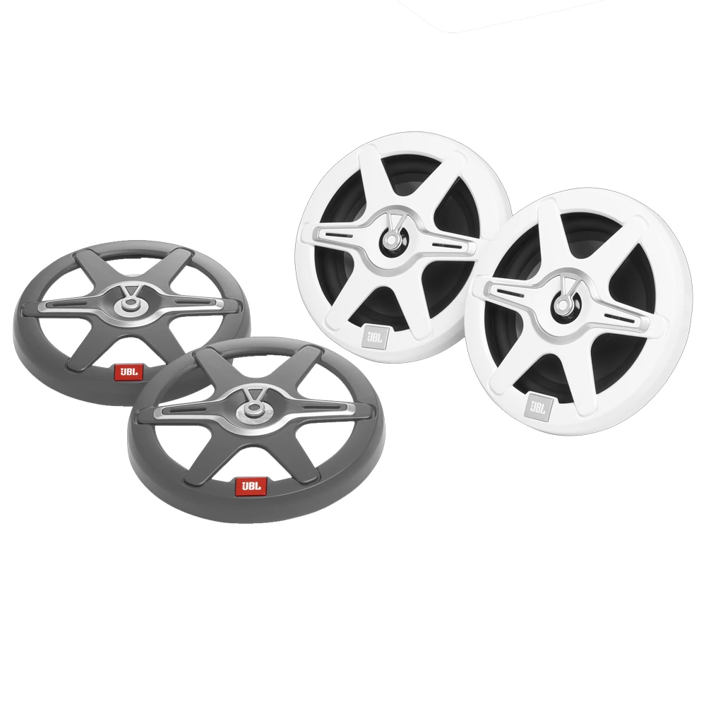 JBL Marine RGB Club Speaker With White and Grey Grill