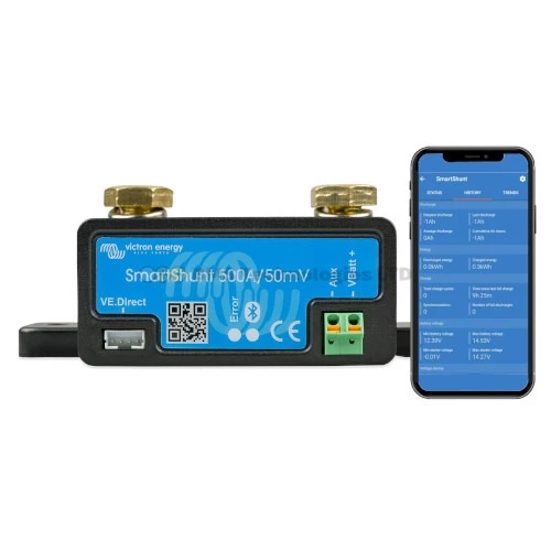 Victron SmartShunt 500A/50mV