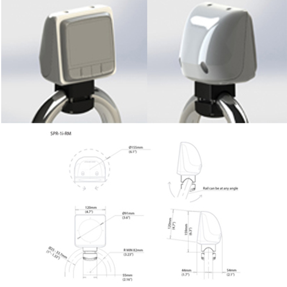 Rail Pod for 1 Instrument