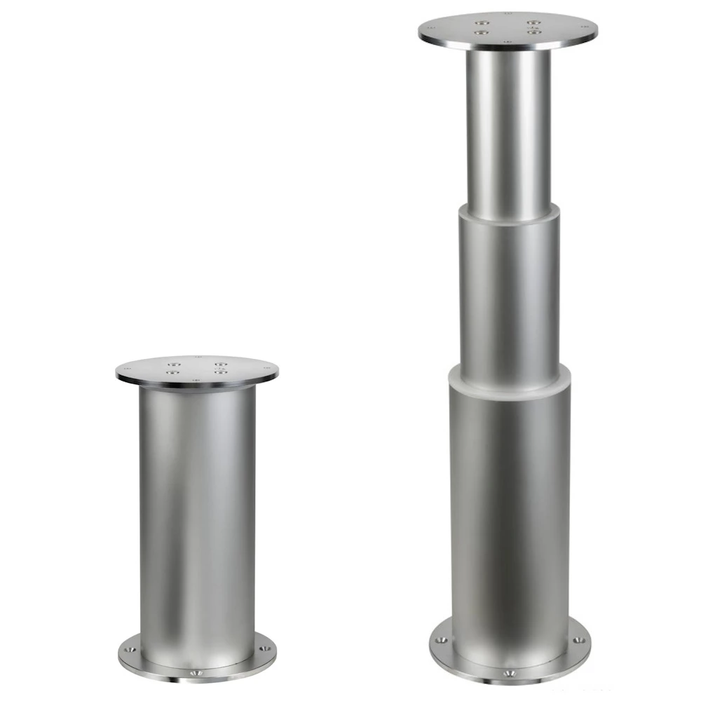 Electric 3 Stage Round Table Pedestal