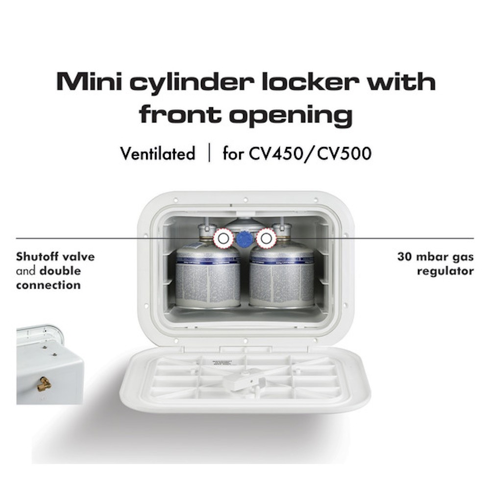 CV500 Double Cylinder Vented Locker