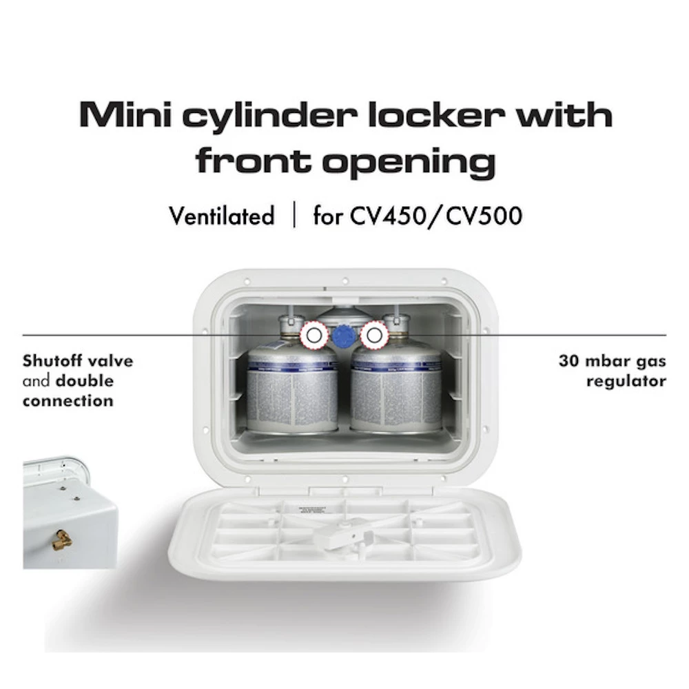 Osculati CV500 Double Cylinder Vented Locker