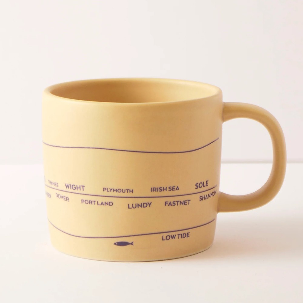 Shipping Forecast Stoneware Mug