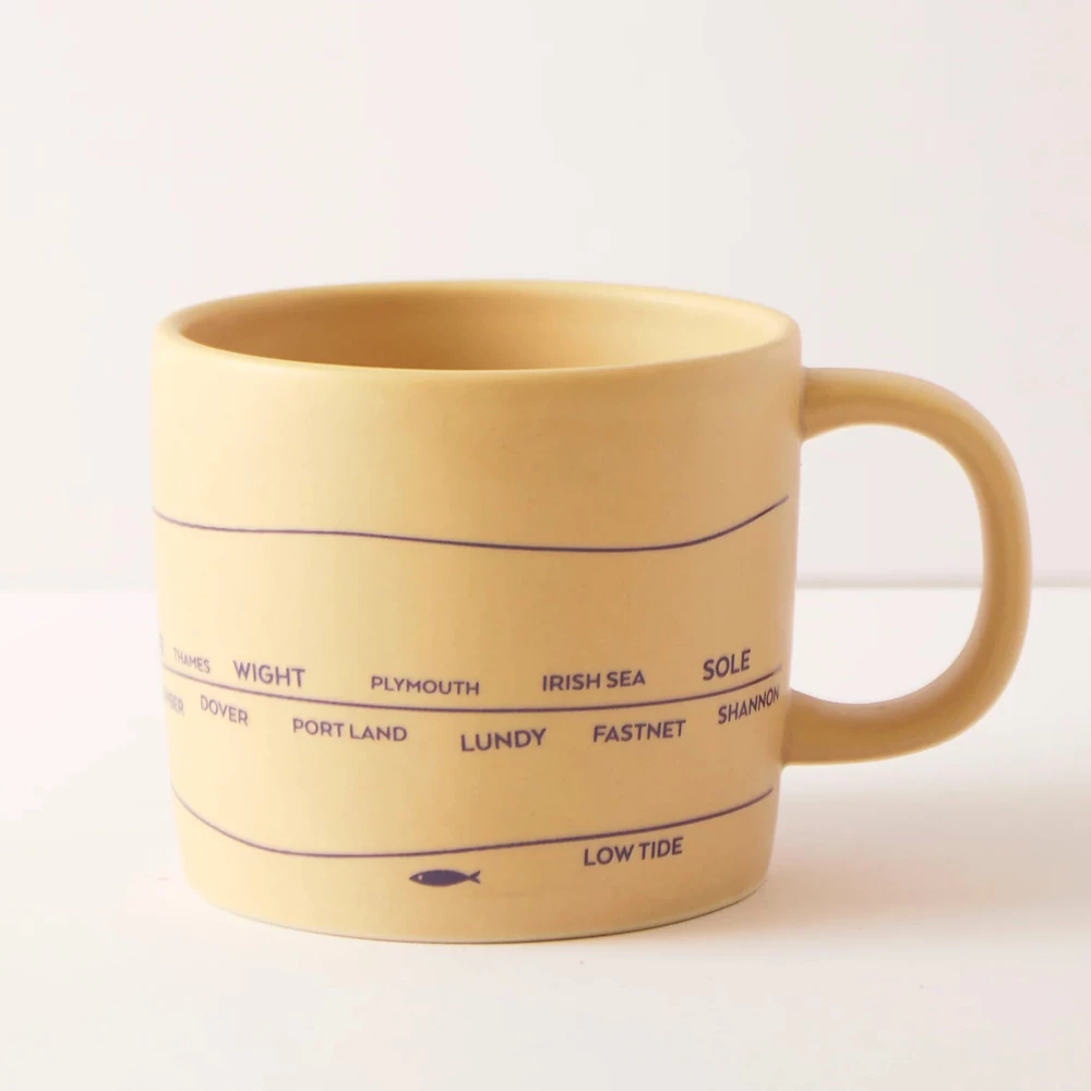 LIGA Shipping Forecast Stoneware Mug