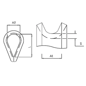 Blue Wave Stainless Steel Thimbles 