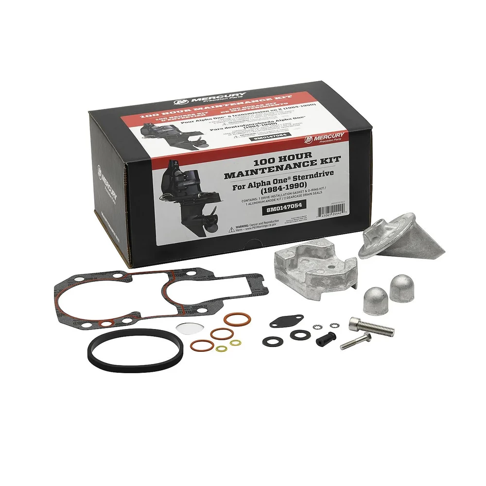 Mercury Mercruiser Alpha One Sterndrive 100 Hour Maintenance Kit