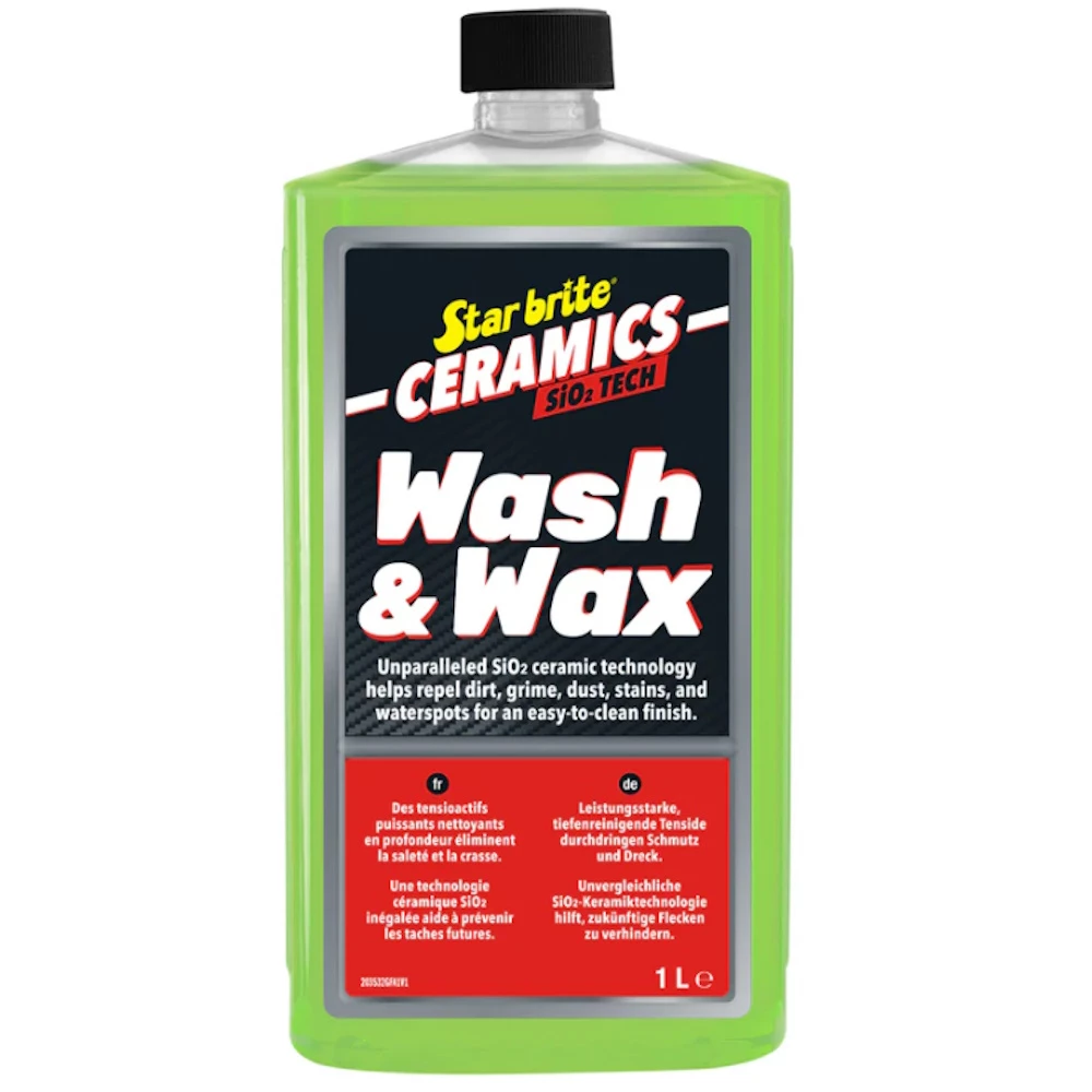 Starbrite Ceramic SiO2 Boat Wash & Wax 1L 
